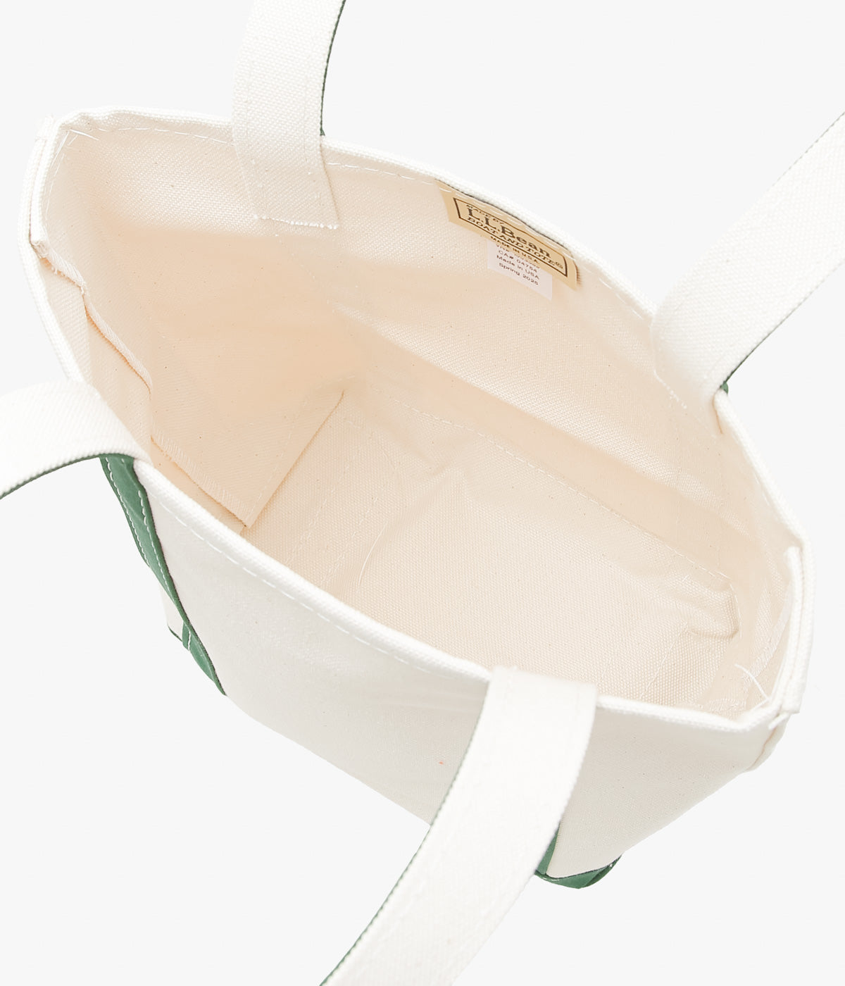 L.L. BEAN ''BOAT&TOTE TALL SMALL'' (DARK GREEN)