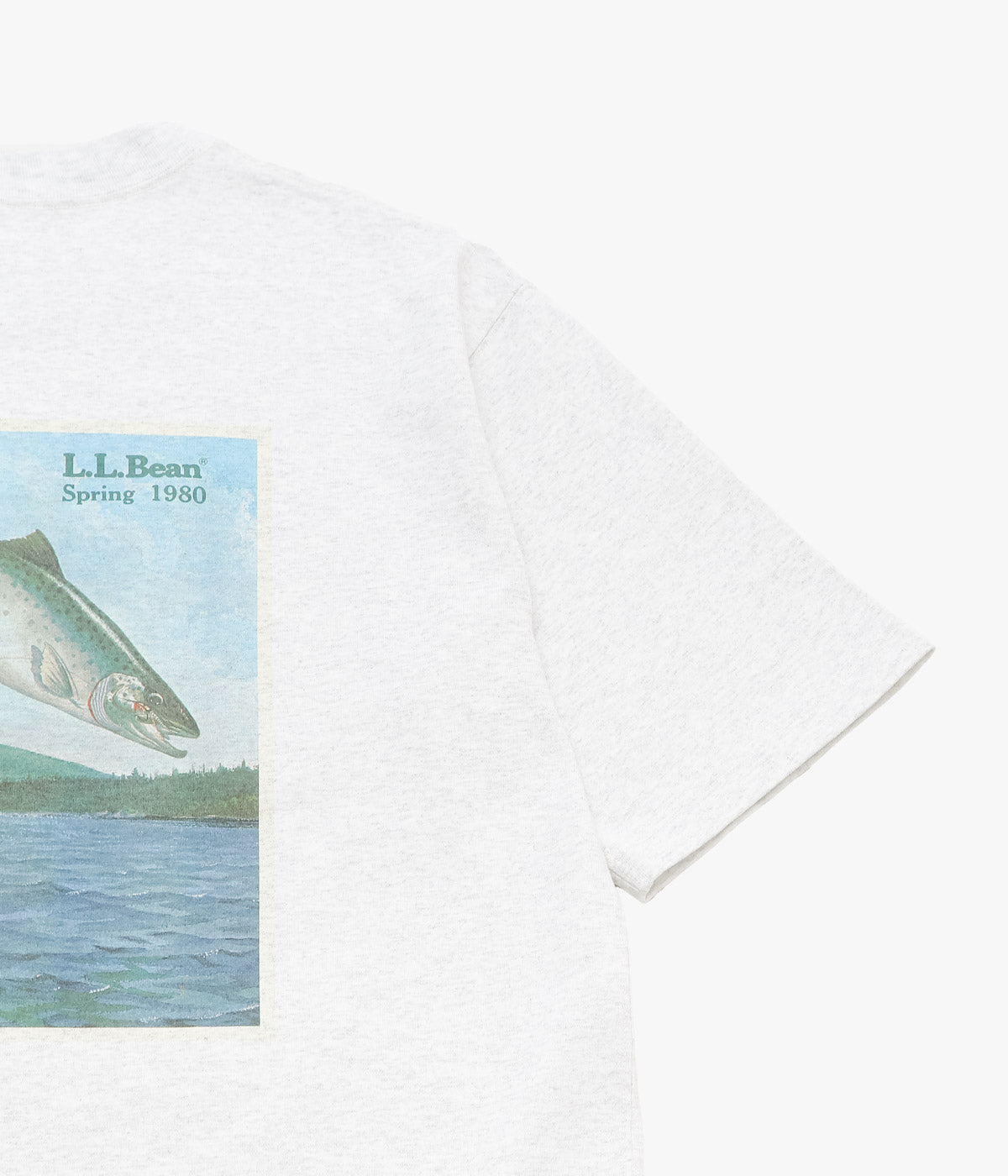 L.L. BEAN JAPAN EDITION "BEAN'S 1980SS CATALOG TROUT-TEE" (BIRCH)