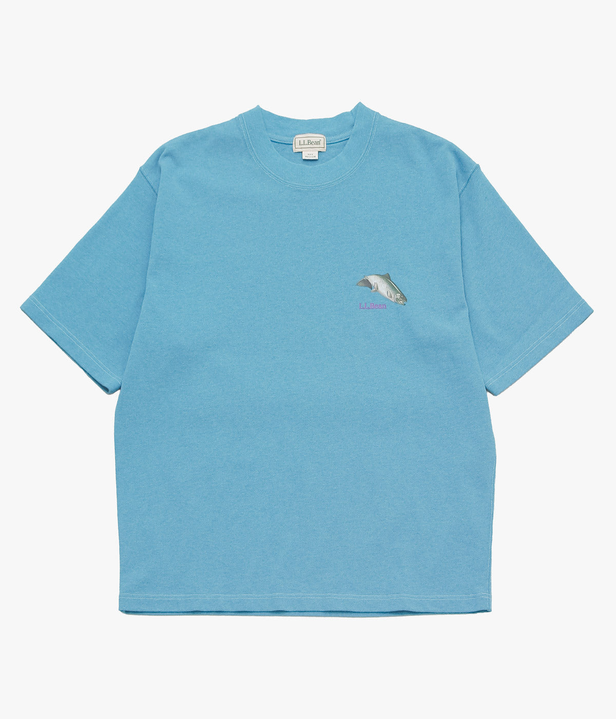 L.L. BEAN JAPAN EDITION ''BEAN'S 1980SS CATALOG TROUT-TEE'' (TOP TEAL)