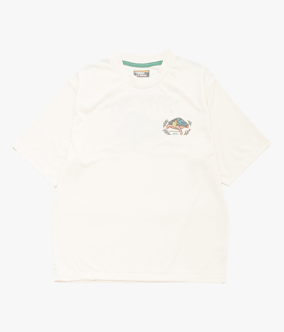L.L. BEAN JAPAN EDITION ''DOVER FOXCROFT SHORT-SLEEVE TEE'' (PAINTED TURTLE)