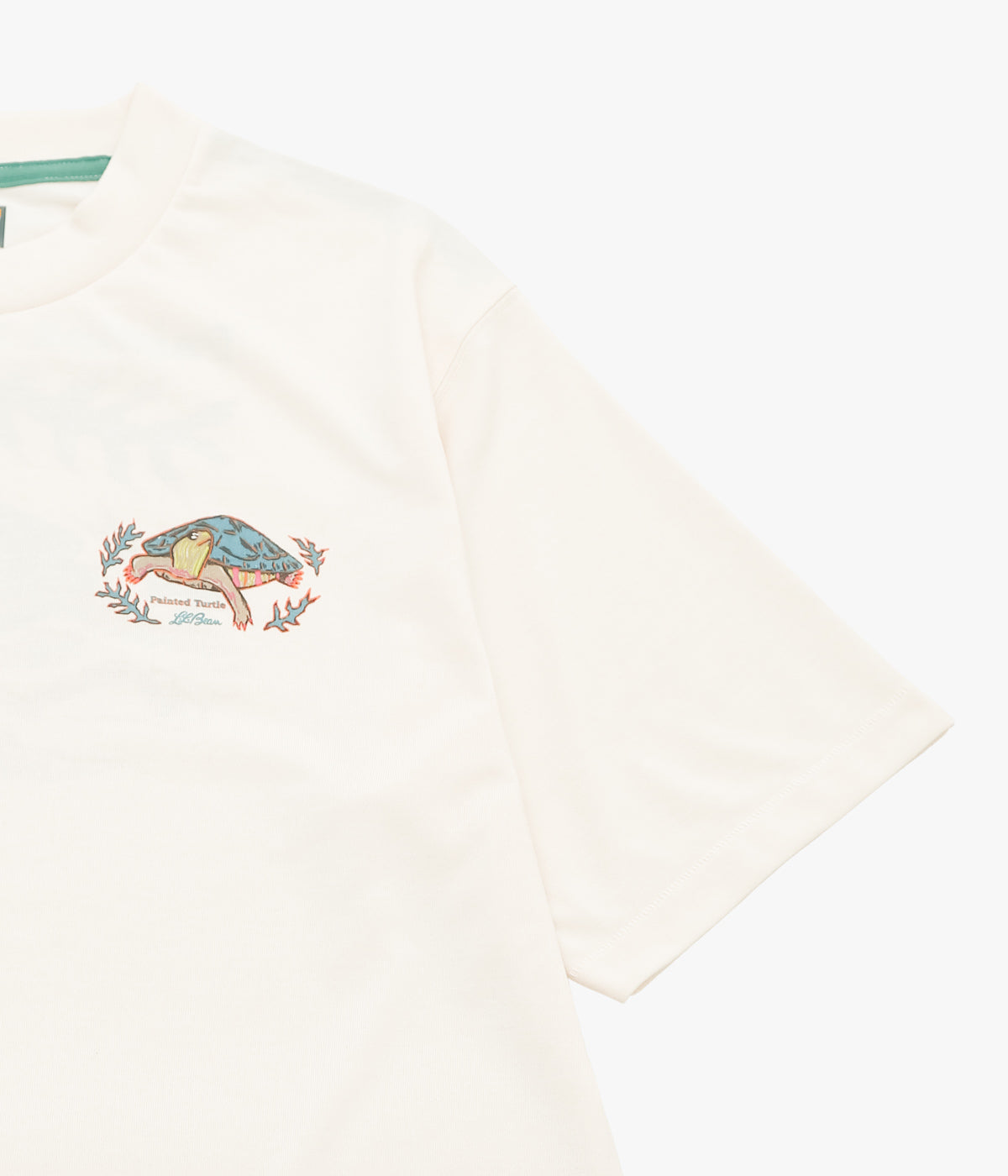 L.L. BEAN JAPAN EDITION ''DOVER FOXCROFT SHORT-SLEEVE TEE'' (PAINTED TURTLE)