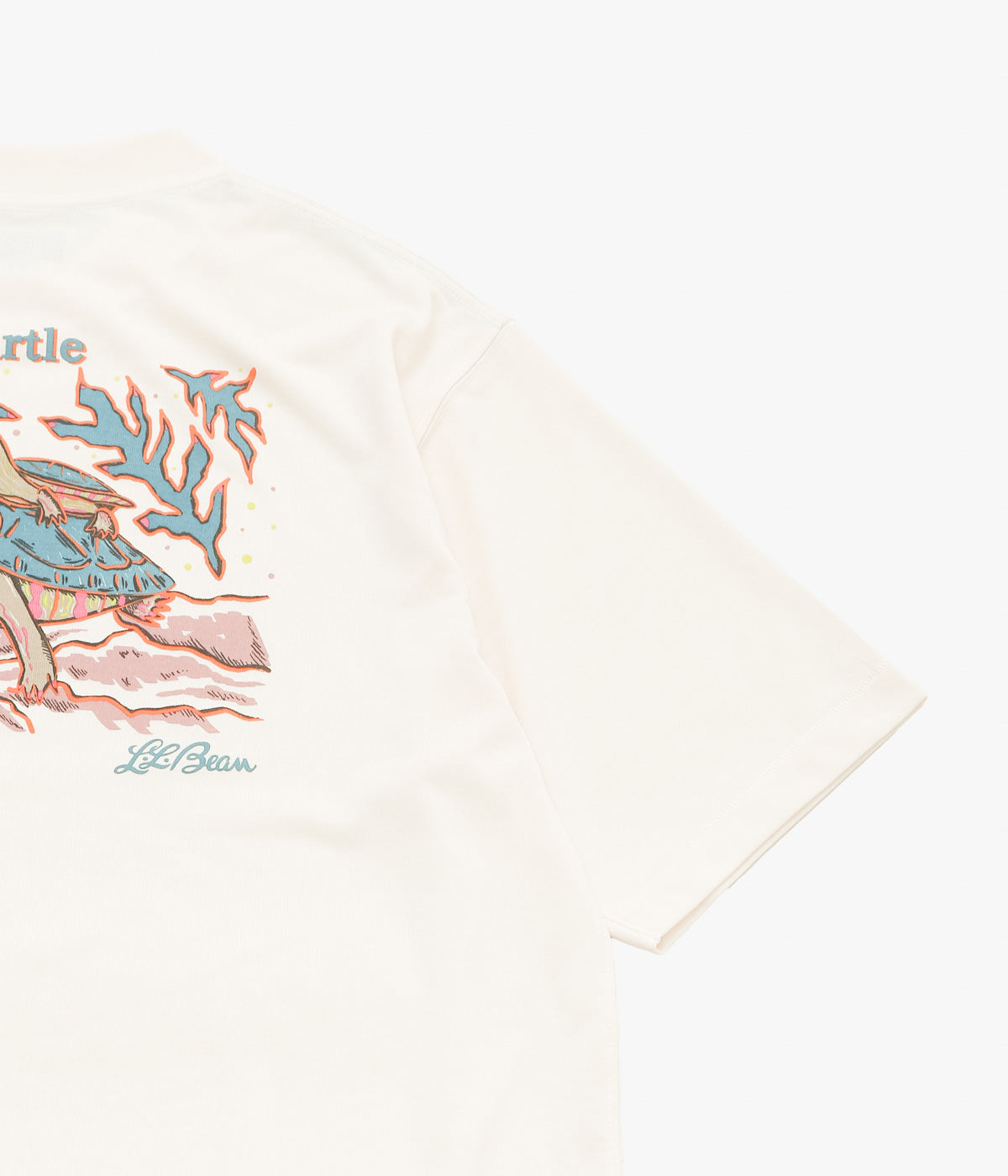 L.L. BEAN JAPAN EDITION ''DOVER FOXCROFT SHORT-SLEEVE TEE'' (PAINTED TURTLE)