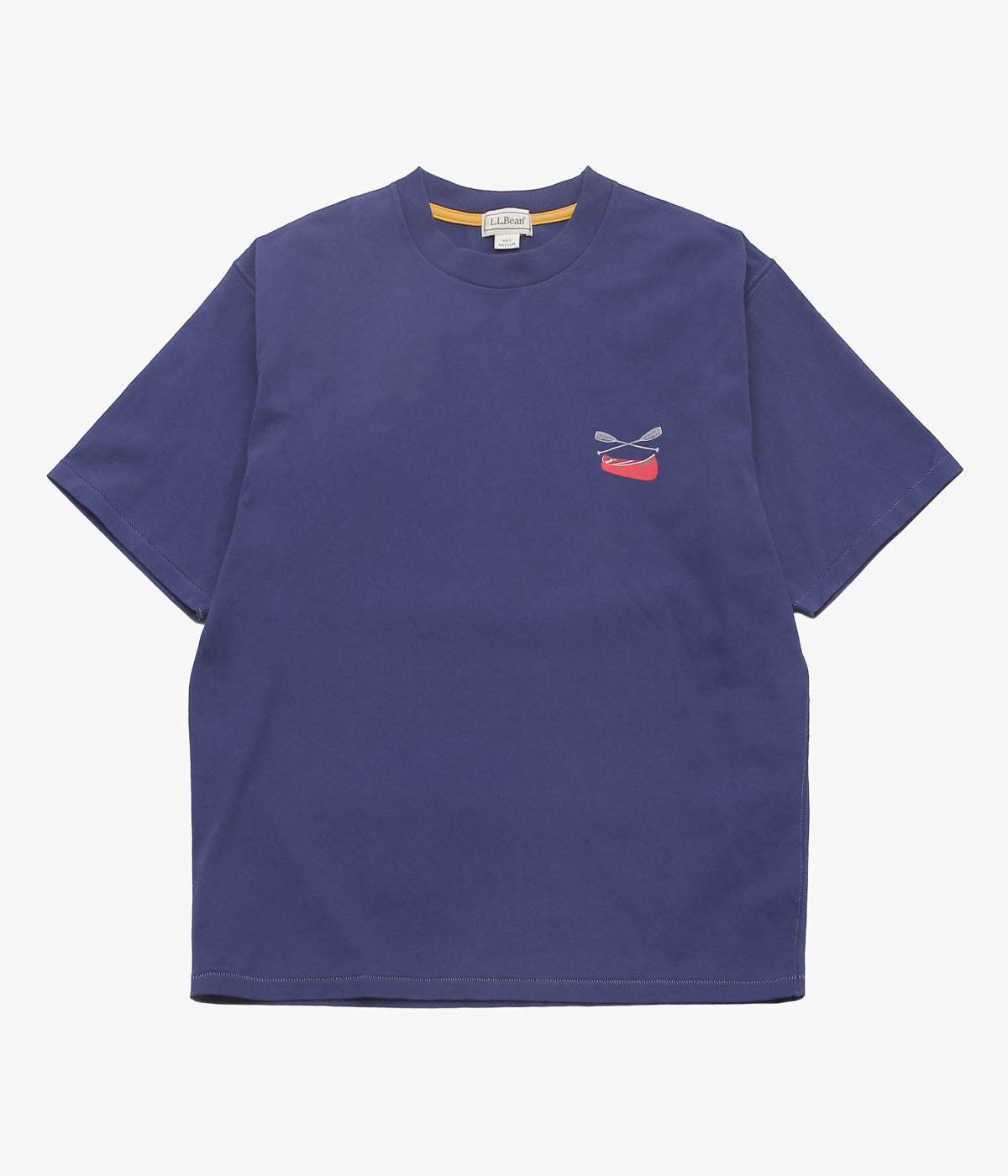 L.L. BEAN JAPAN EDITION "모릴 숏슬리브 체스트 그래픽 티" (카누)