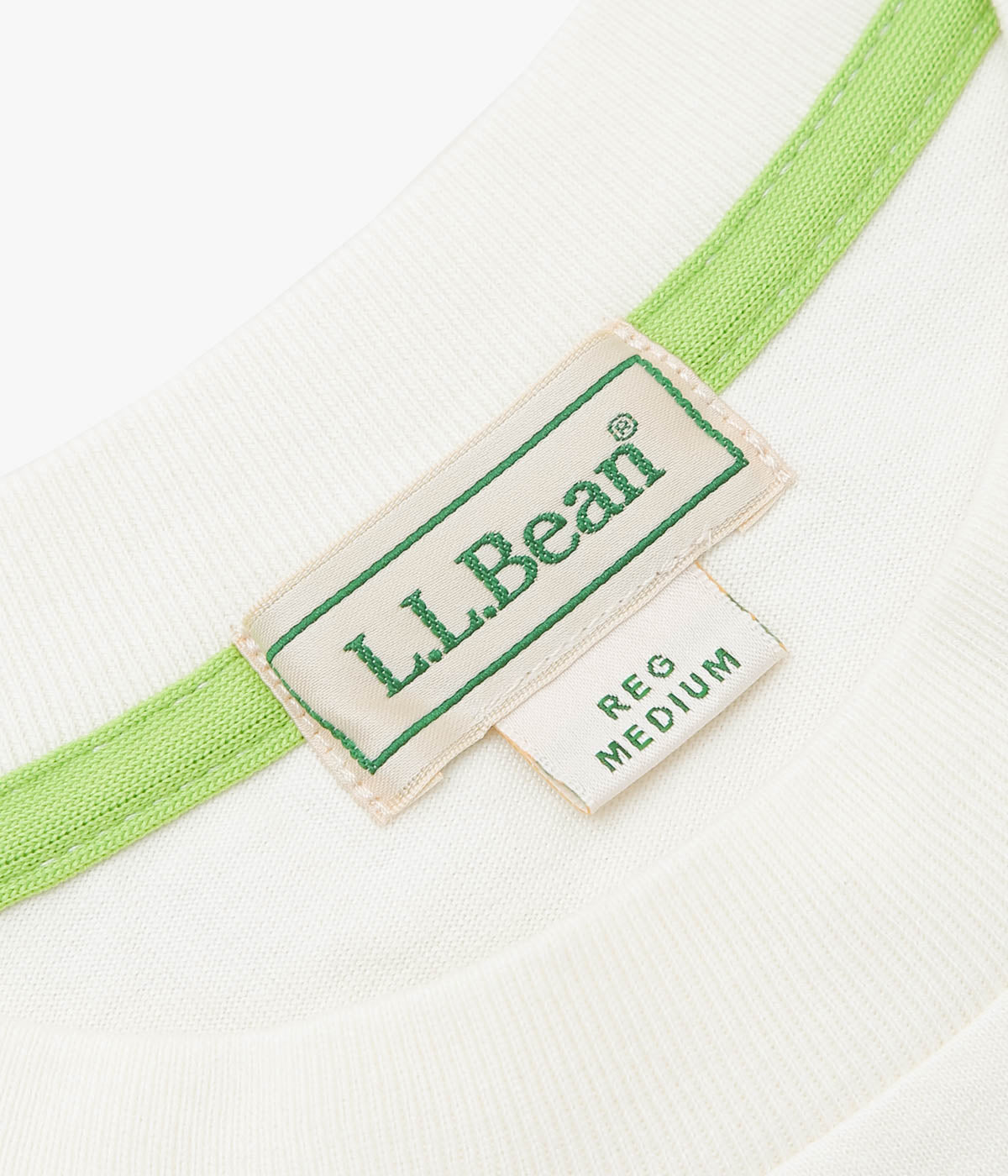L.L. BEAN JAPAN EDITION "MORRILL SHORT-SLEEVE CHEST GRAPHIC TEE" (RAINBOW TROUT)