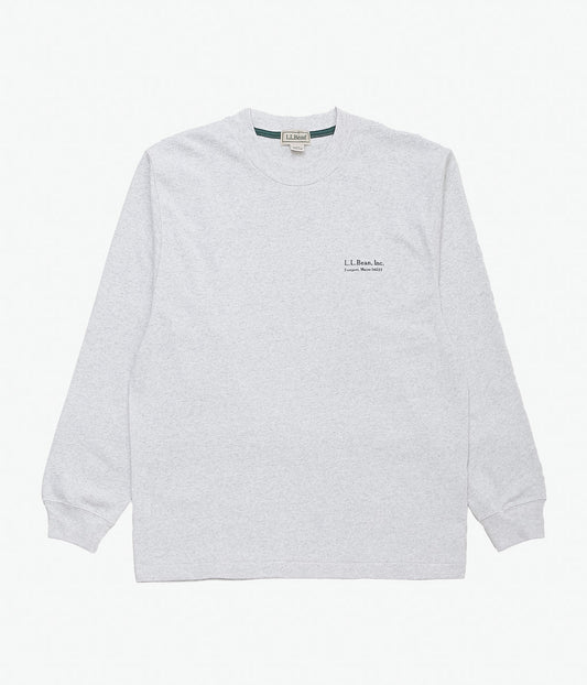 LL BEAN (JAPAN EDITION) ''UNION ANIMAL LONG SLEEVE TEE ''(MALLARD / GREY)