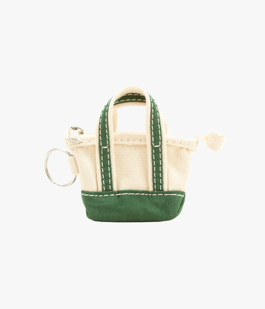 L.L BEAN "L.L. BEAN TOTE BAG KEY CHAIN"(GREEN)