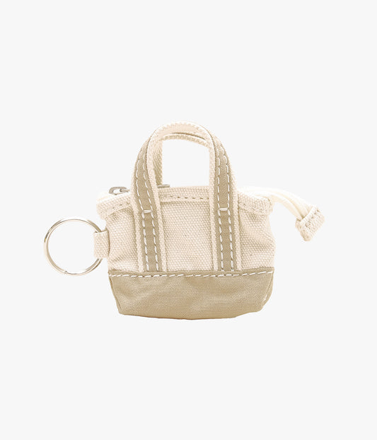 LL BEAN ''LLBEANTOTE BAG KEY CHAIN'' (KHAKI)