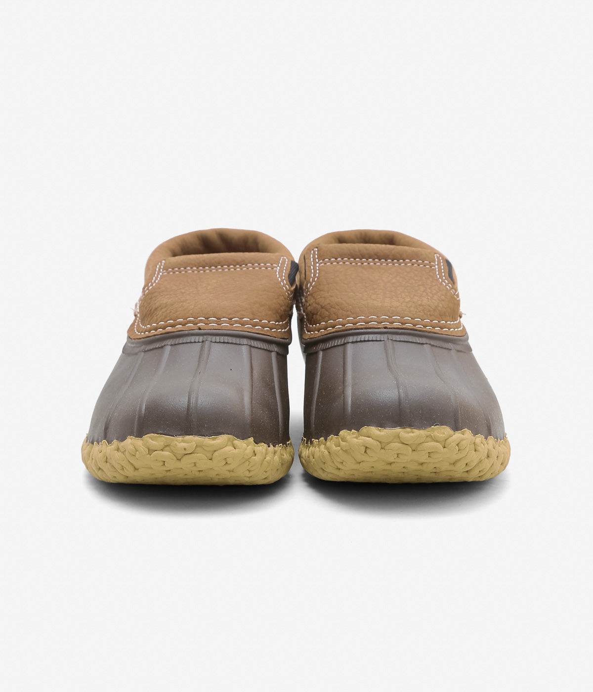 L.L. BEAN "RUBBER MOC SLIP ON MEN'S" (ALLSPICE/BROWN)