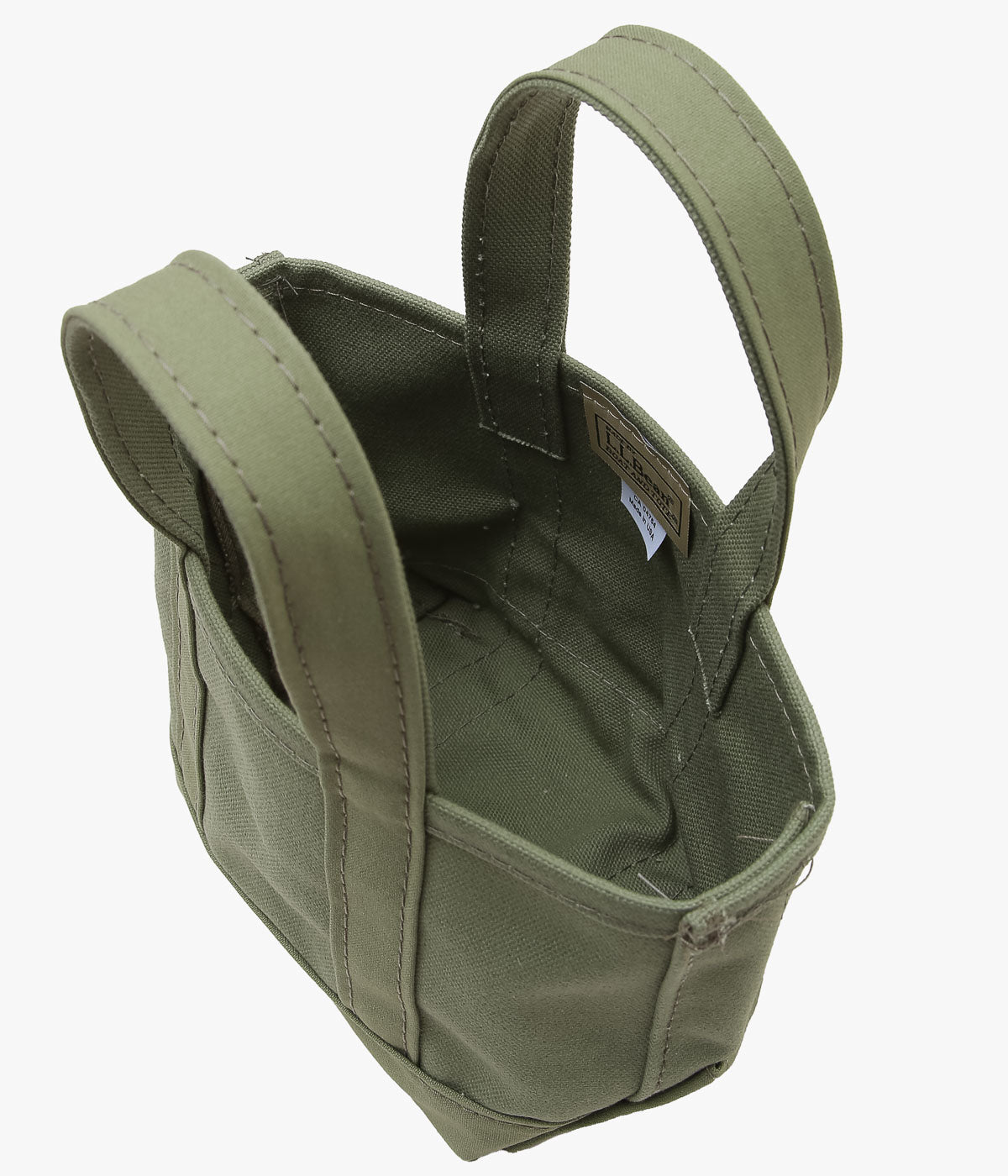 L.L. BEAN ''SOLID BOAT&TOTE MINI'' (OLIVE GRAY)