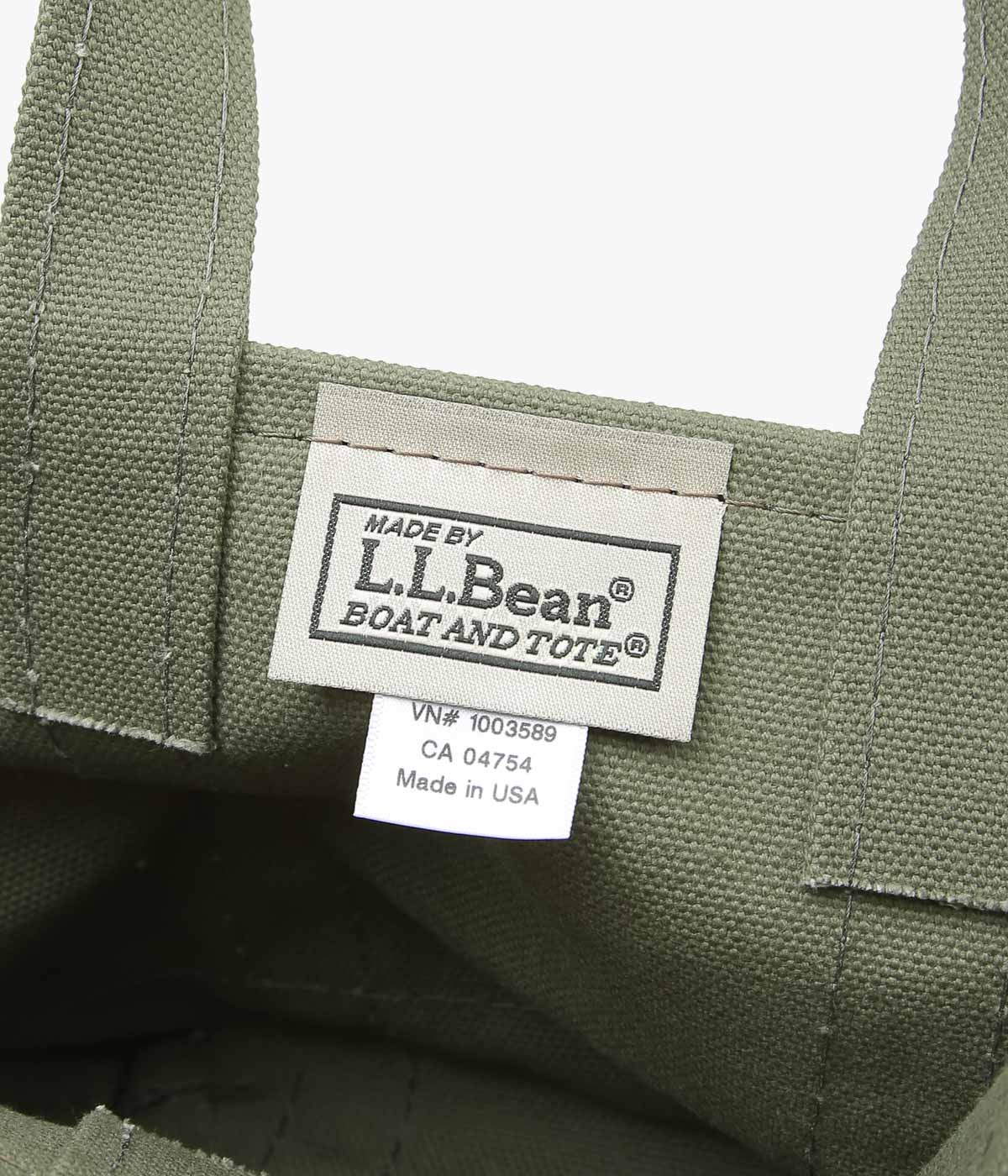 L.L. BEAN ''SOLID BOAT&TOTE MINI'' (OLIVE GRAY)