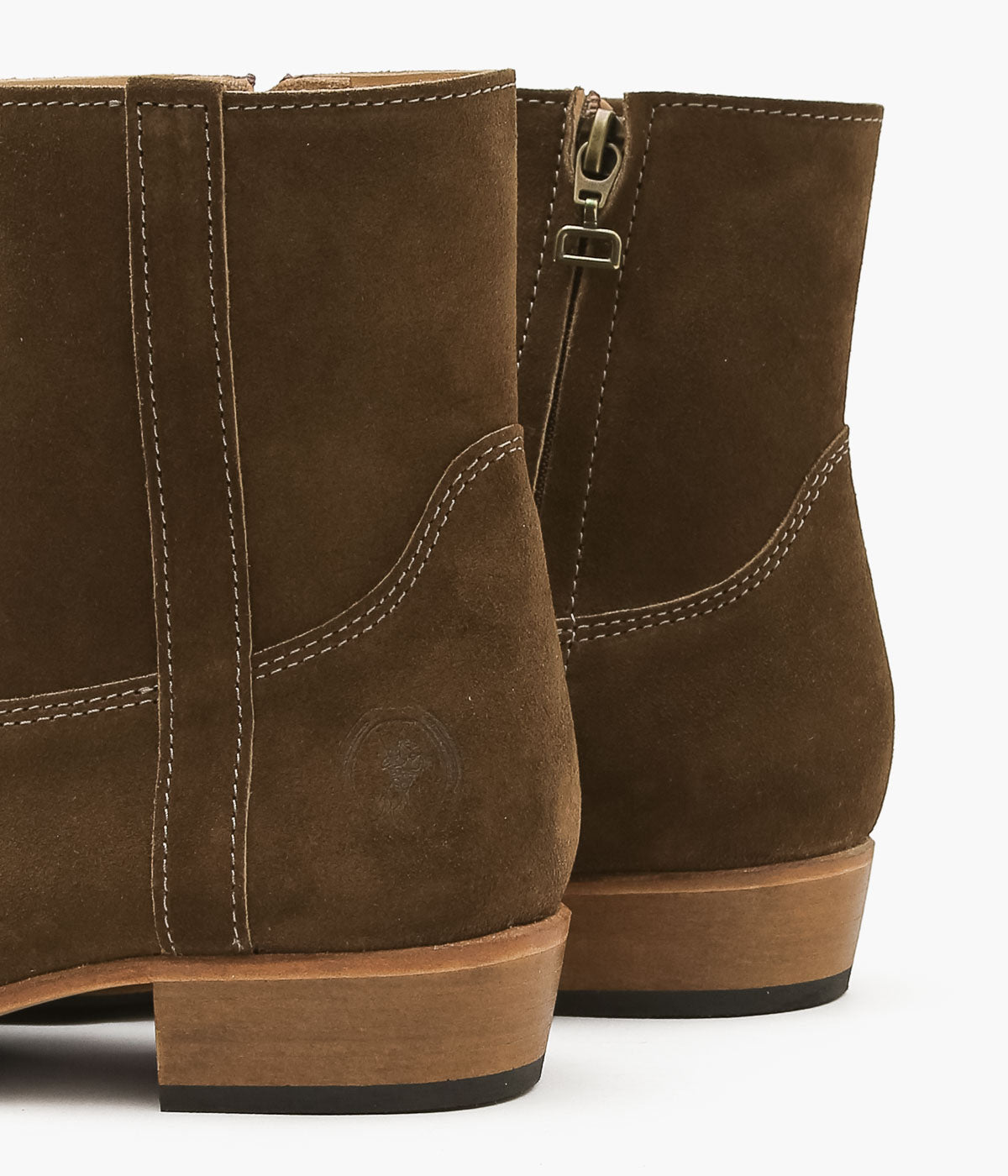 LA BOTTE GARDIANE ''SHORT WESTERN BOOT'' (TAUPE)