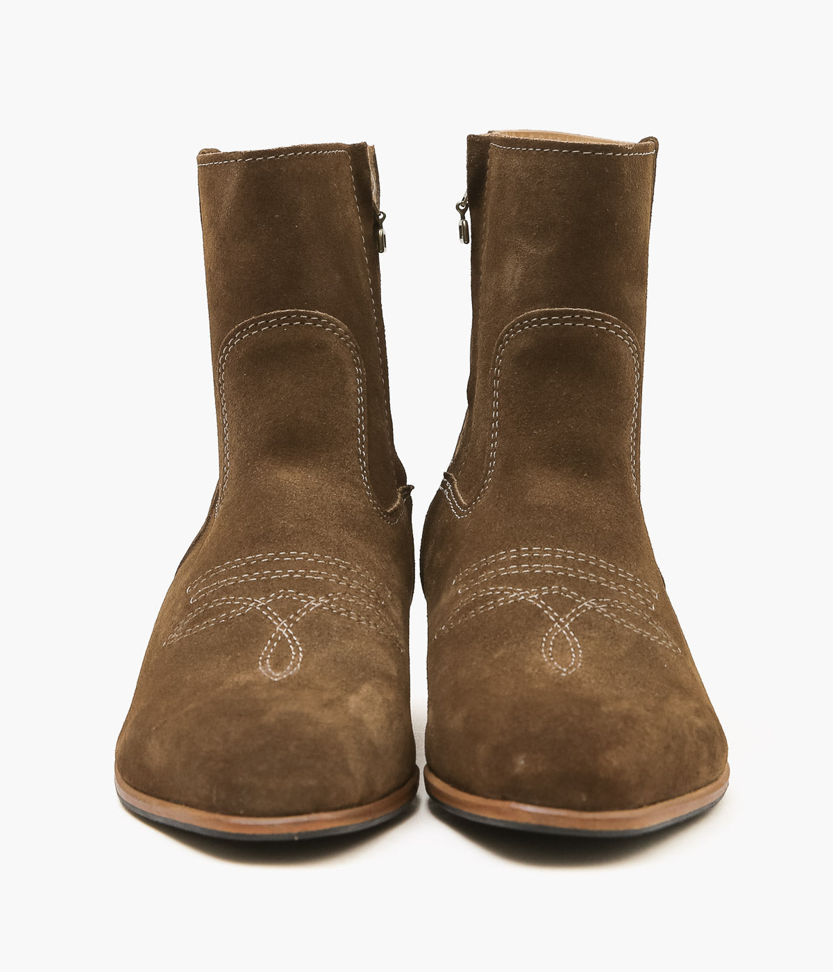 LA BOTTE GARDIANE ''SHORT WESTERN BOOT'' (TAUPE)