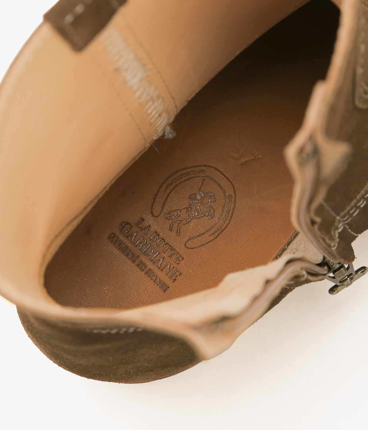 LA BOTTE GARDIANE ''SHORT WESTERN BOOT'' (TAUPE)