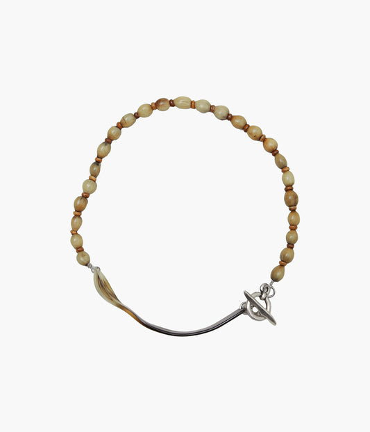 LA CATERINA JEWELRY ''BEIGE TAPARNI NECKLACE'' (BEIGE)