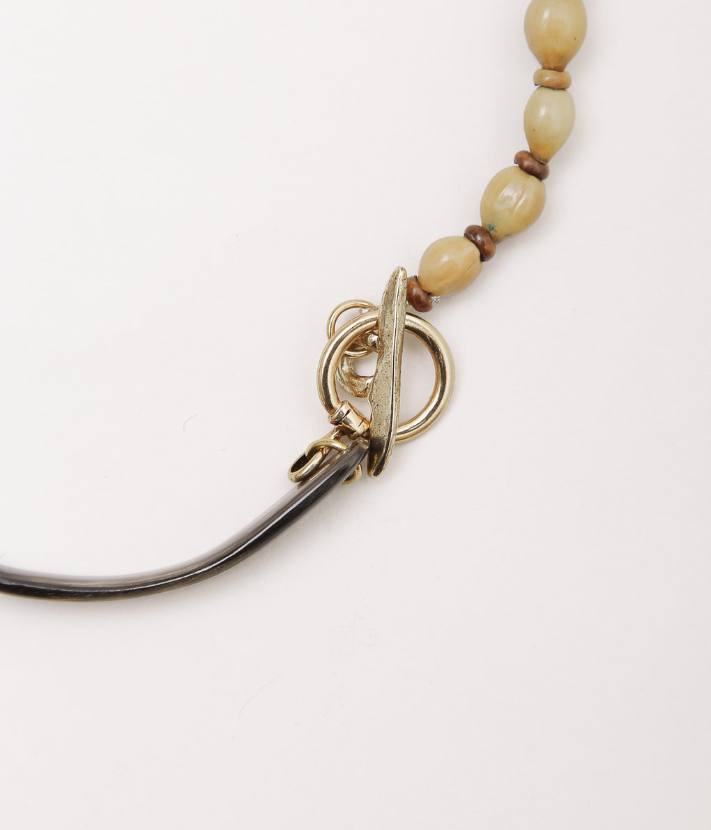 LA CATERINA JEWELRY ''BEIGE TRAPANI NECKLACE'' (BEIGE 2)