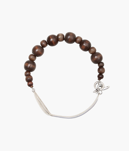 LA CATERINA JEWELRY ''BIG ACIREALE NECKLACE'' (DK BROWN WOOD)