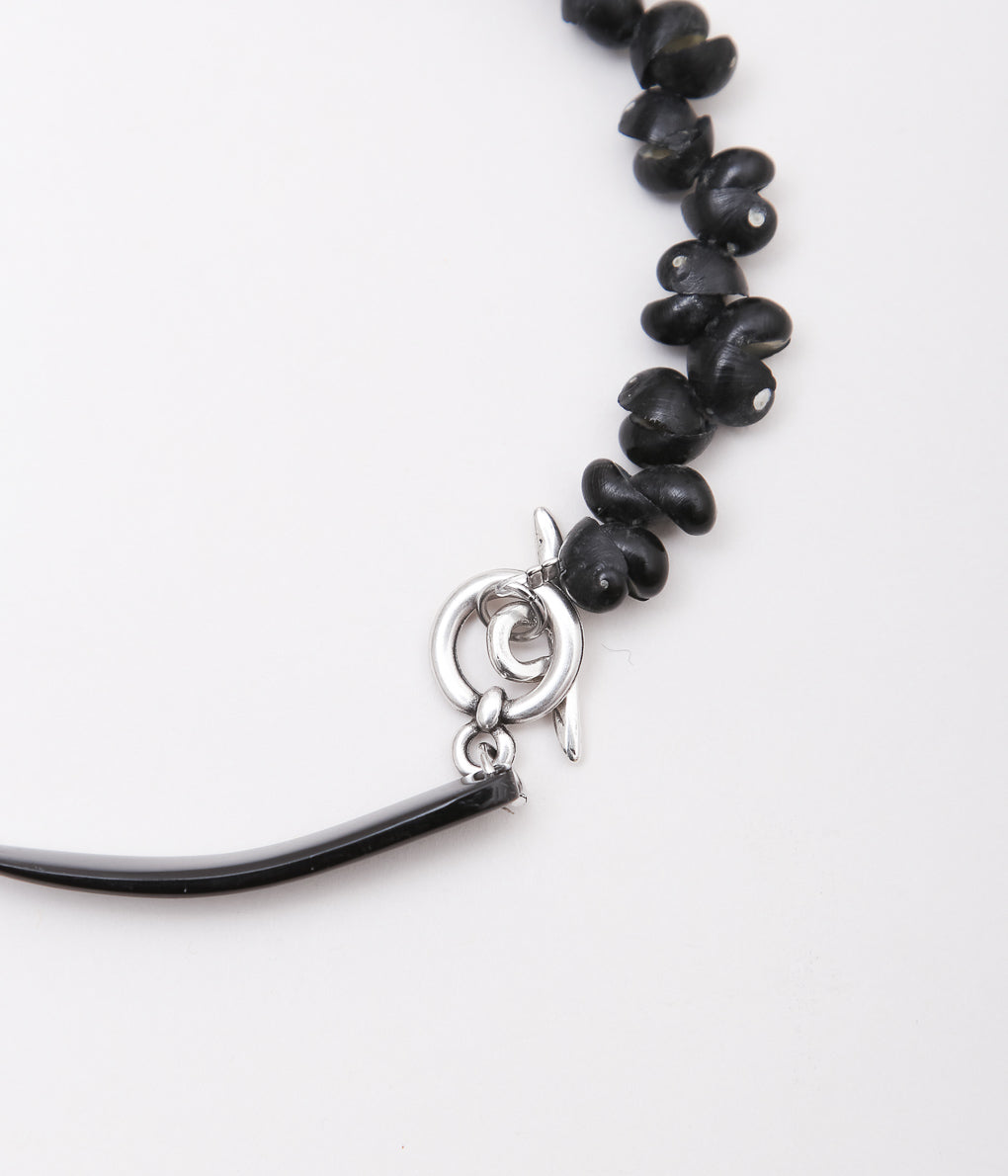 LA CATERINA JEWELRY ''CASORIA NECKLACE'' (BLACK SHELL 2)