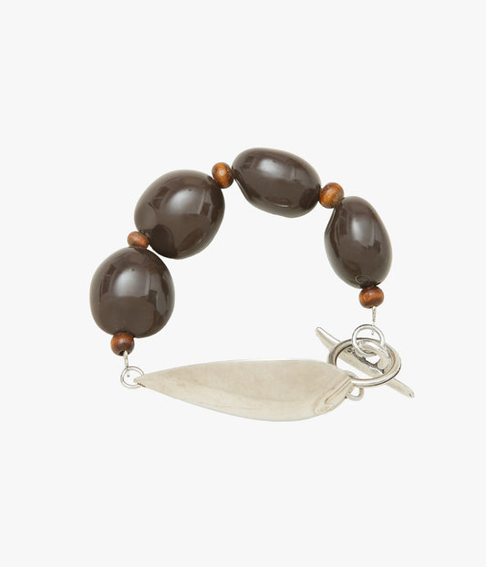 LA CATERINA JEWELRY "GAETA BROWN BRACELET" (BROWN)