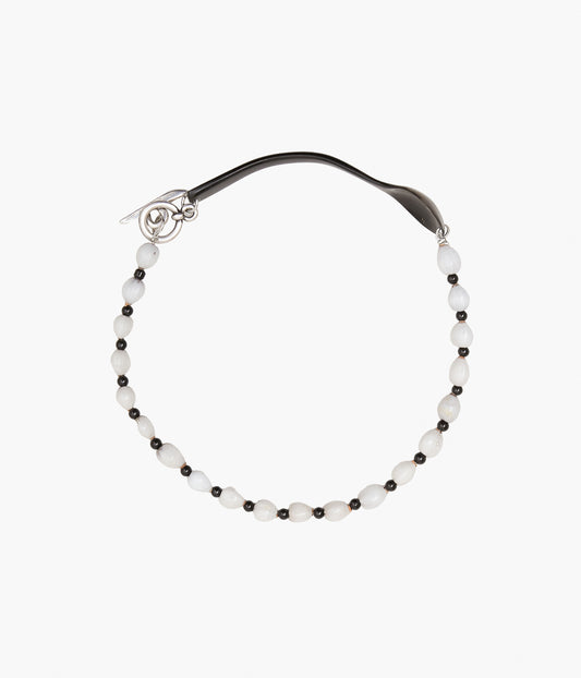 LA CATERINA JEWELRY ''GREY TAPARNI NECKLACE'' (WHITE ③)