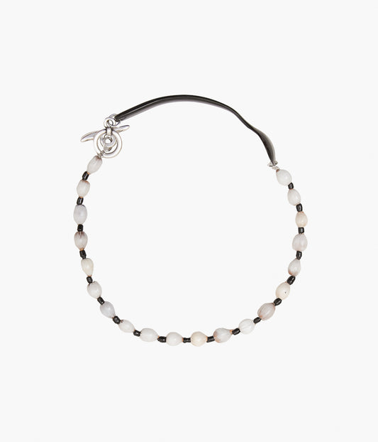 LA CATERINA JEWELRY ''GREY TAPARNI NECKLACE'' (WHITE ②)