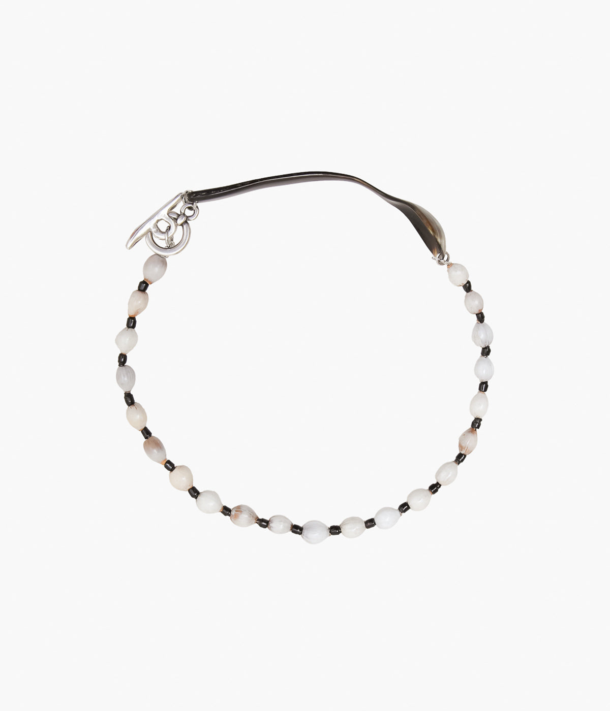 LA CATERINA JEWELRY ''GREY TAPARNI NECKLACE'' (WHITE ①)