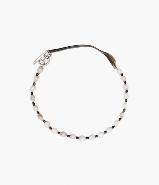 LA CATERINA JEWELRY ''GREY TAPARNI NECKLACE'' (WHITE ①)