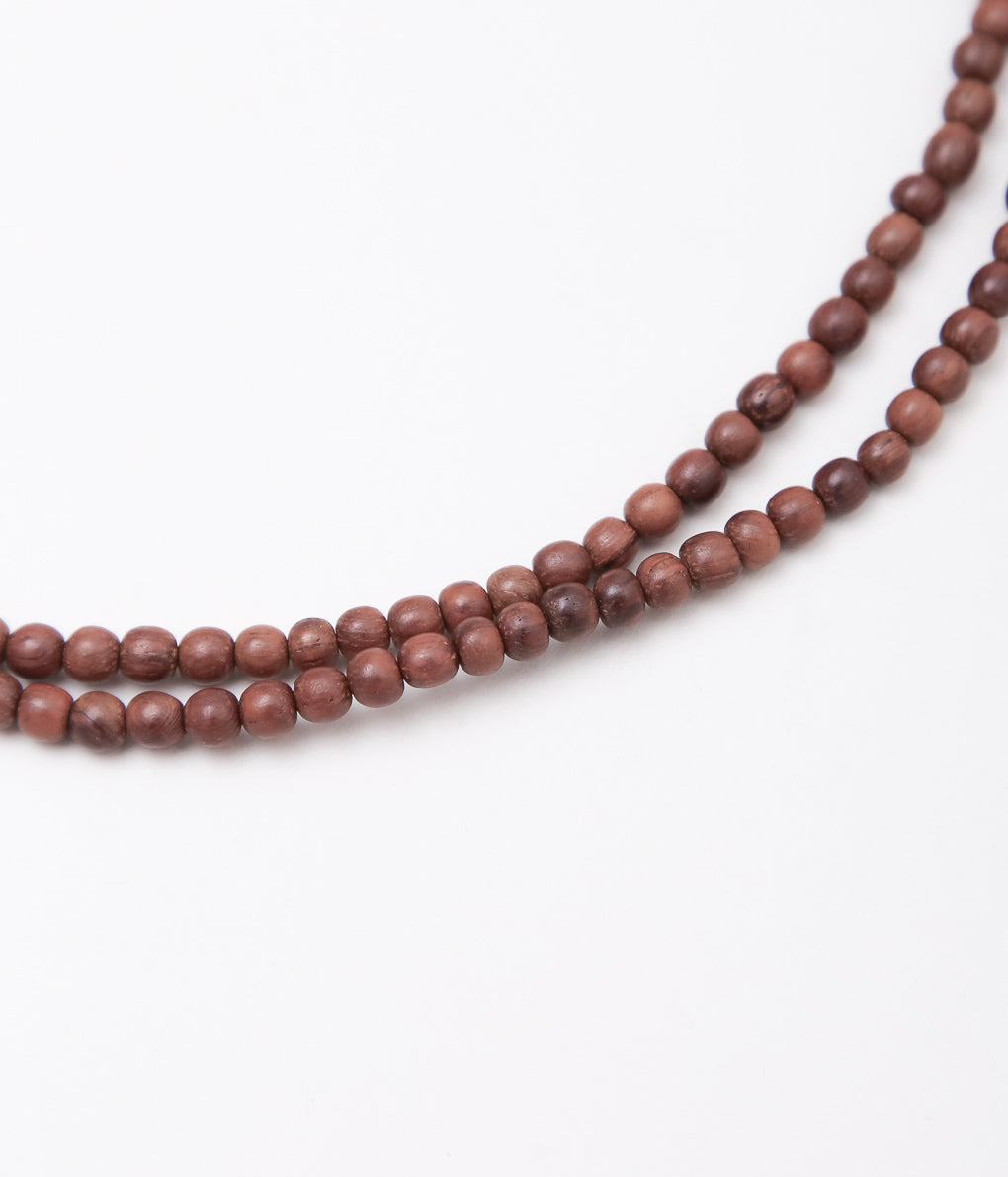 LA CATERINA JEWELRY ''LONG MASSA NECKLACE'' (WOOD)