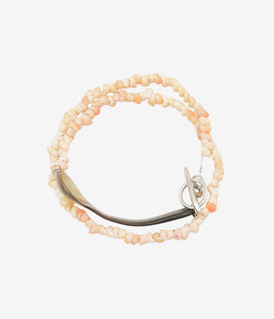 LA CATERINA JEWELRY "ORANGE PARAGGI ANKLE BRACELET & NECKLACE" (ORANGE)