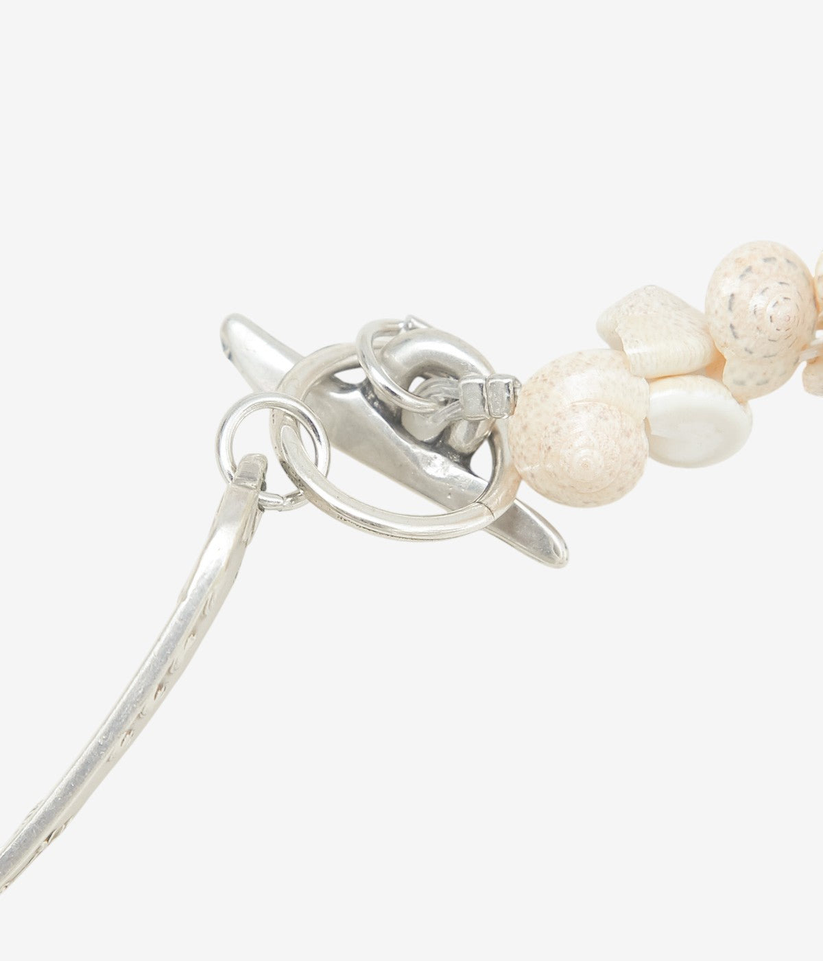 LA CATERINA JEWELRY ''PINK CESENA SHELL BRACELET BIG SPOON'' (NATURAL)