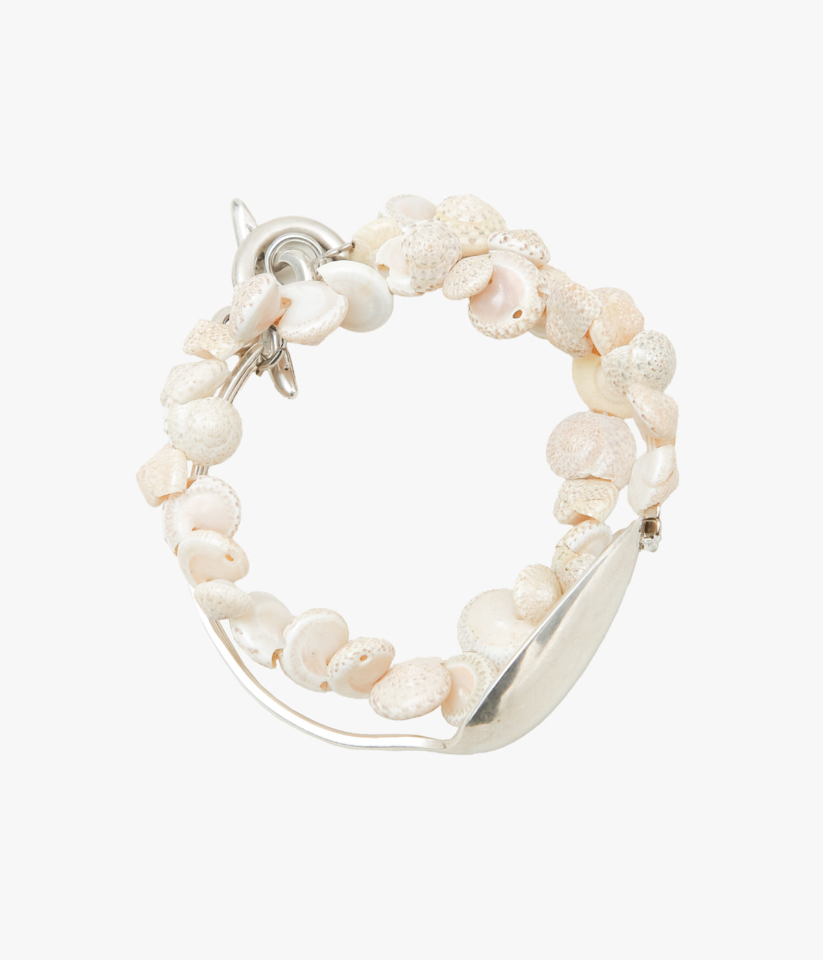 LA CATERINA JEWELRY ''PINK CESENA SHELL BRACELET'' (NATURAL)