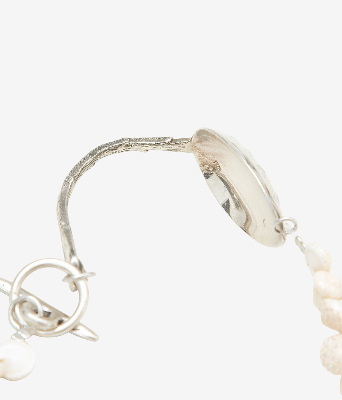 LA CATERINA JEWELRY ''PINK CESENA SHELL BRACELET'' (NATURAL)