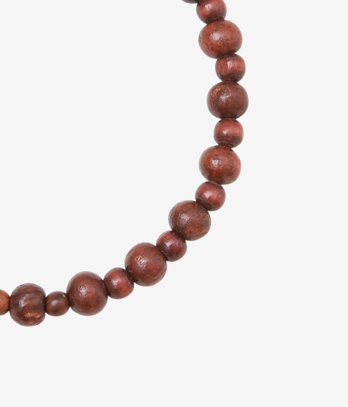 LA CATERINA JEWELRY ''SMALL WOODEN BEAD BRACELET'' (WINE)