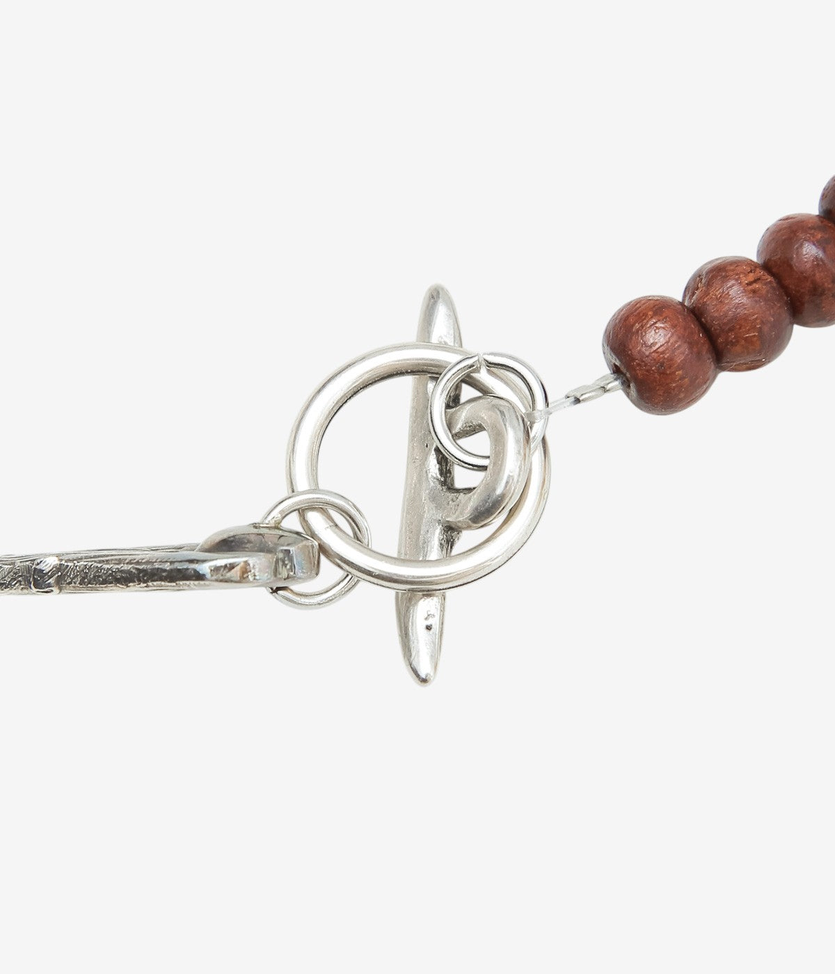 LA CATERINA JEWELRY ''SMALL WOODEN BEAD NECKLACE '' (WINE)