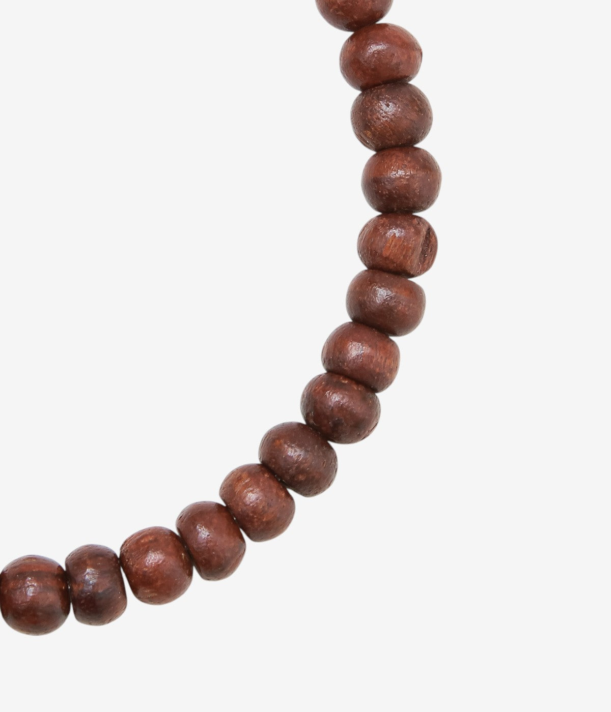 LA CATERINA JEWELRY ''SMALL WOODEN BEAD NECKLACE '' (WINE)