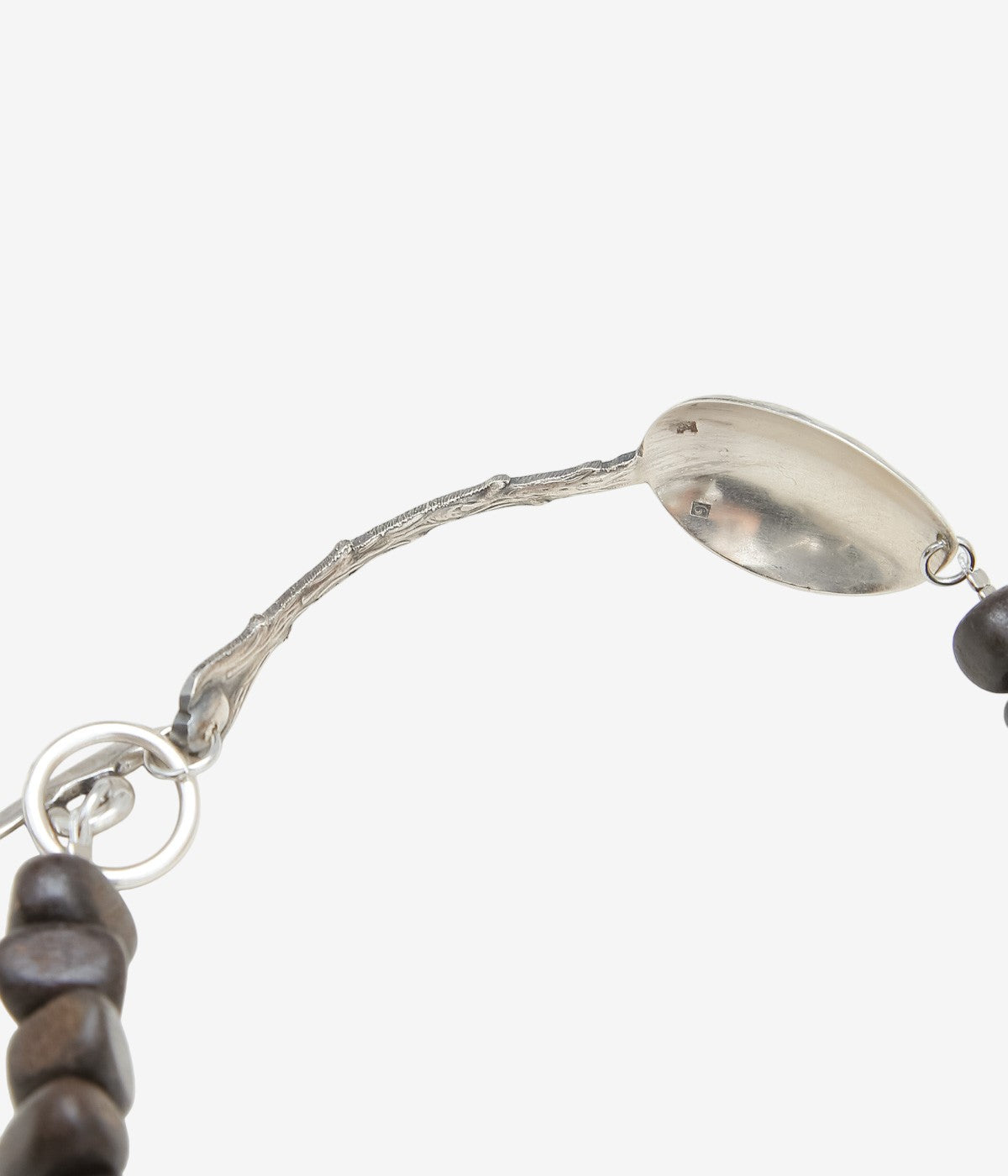 LA CATERINA JEWELRY ''WOODEN BEAD NECKLACE'' (SQUARE BLACK WOOD)