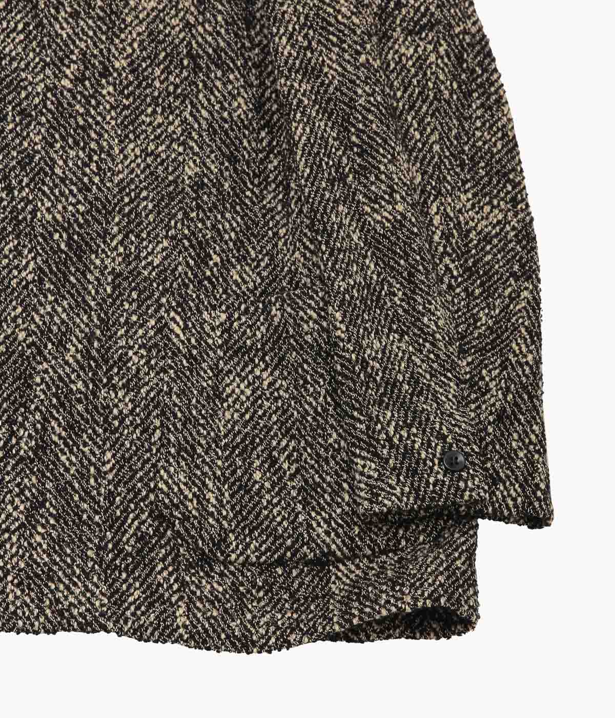 LA FAVOLA ''NO COLLAR JACKET'' (BEIGE x BLACK)