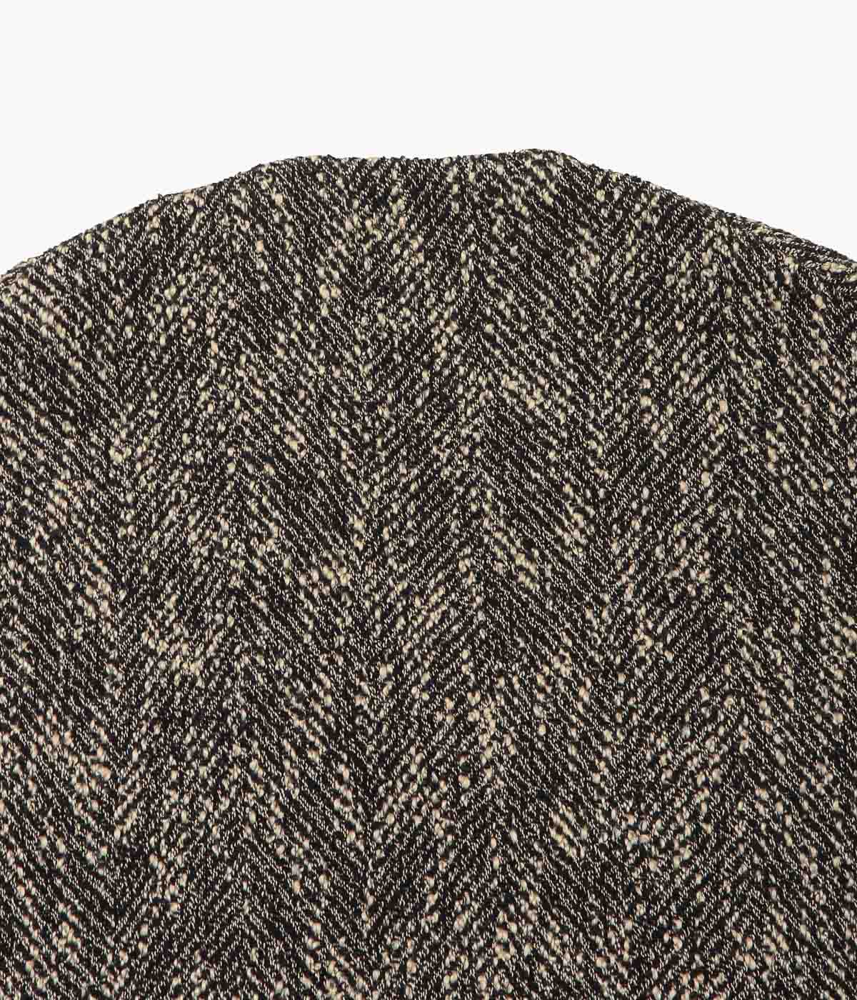 LA FAVOLA ''NO COLLAR JACKET'' (BEIGE x BLACK)