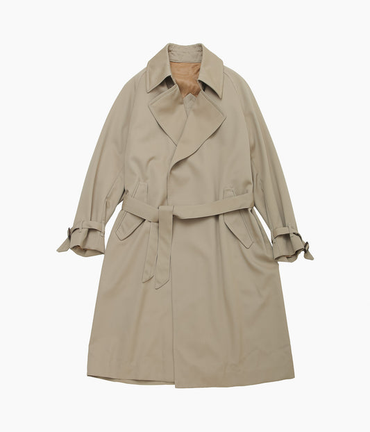 LA FAVOLA ''WRAP COAT'' (SAND BEGIE)
