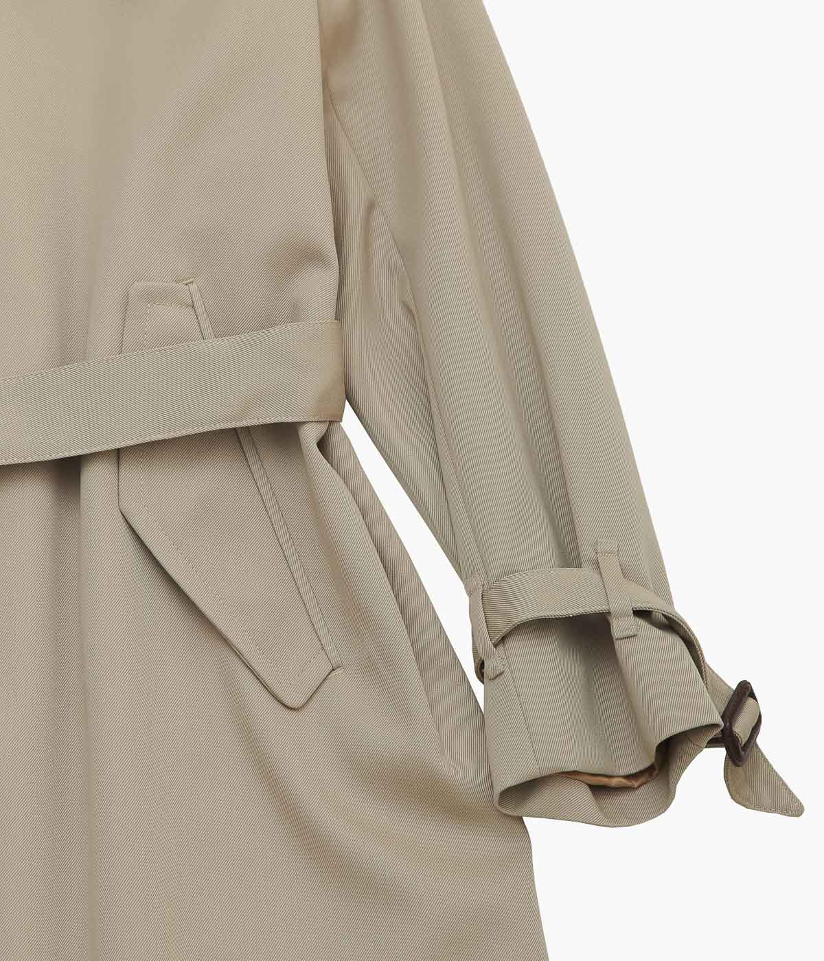 LA FAVOLA ''WRAP COAT'' (SAND BEGIE)