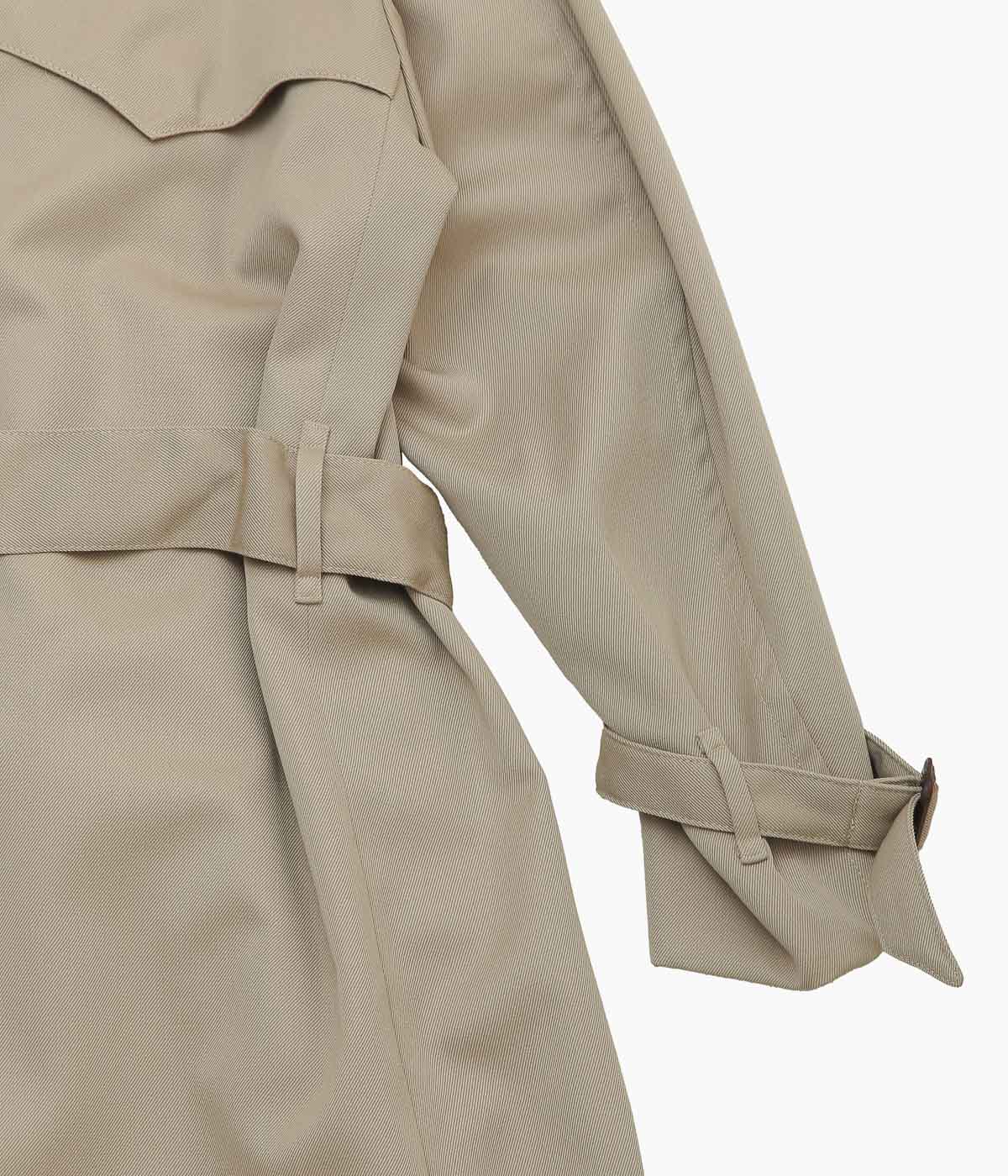 LA FAVOLA ''WRAP COAT'' (SAND BEGIE)