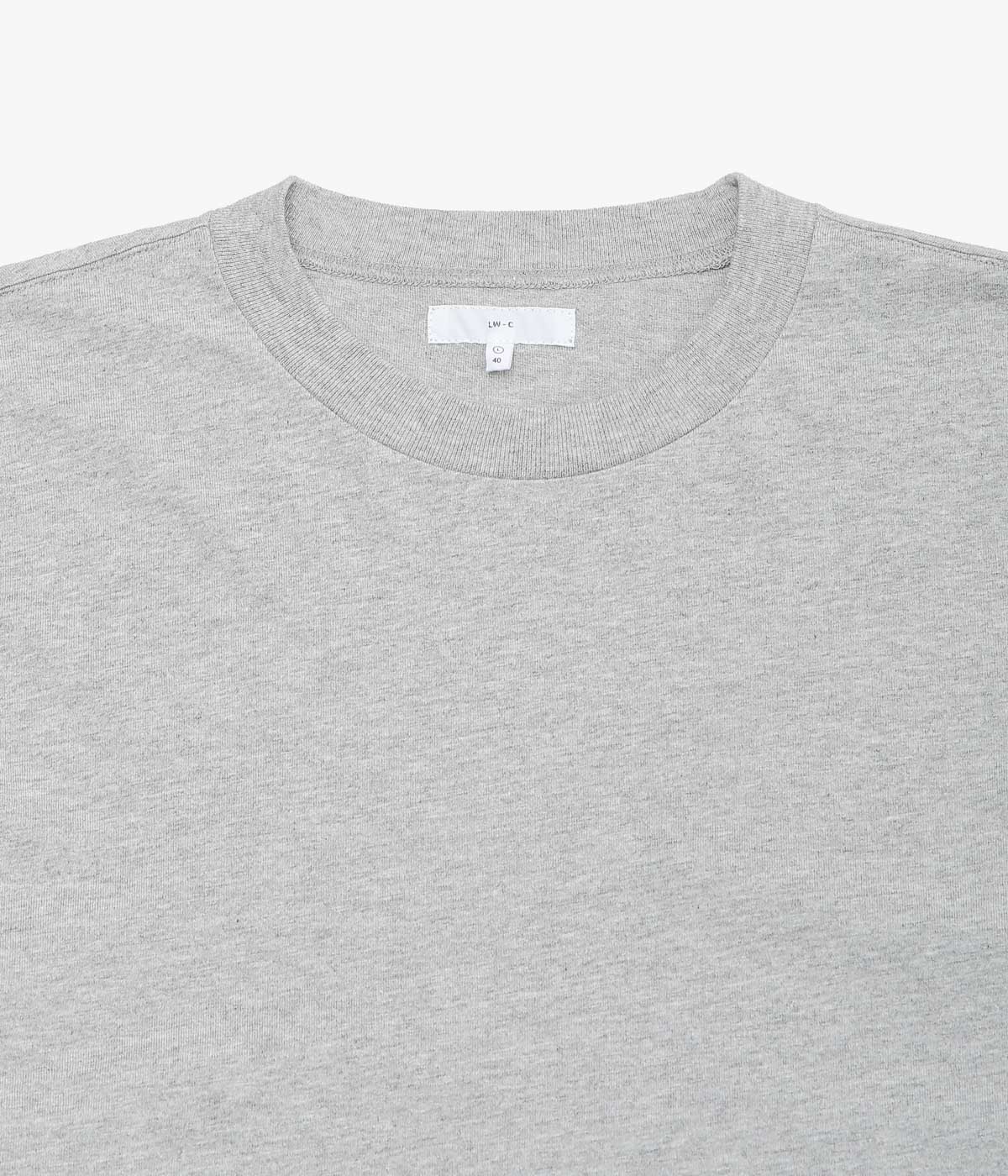 LADY WHITE CO. ''L/S MUNICIPAL T-SHIRT'' (HEATHER GREY)
