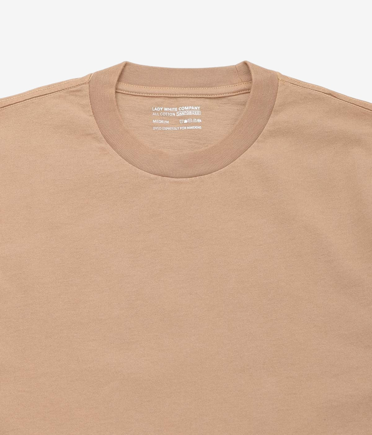 LADY WHITE''MUNICIPAL T-SHIRT NATURAL DYED BY NOAH SCHNEIDERMAN'' (CUTCH)