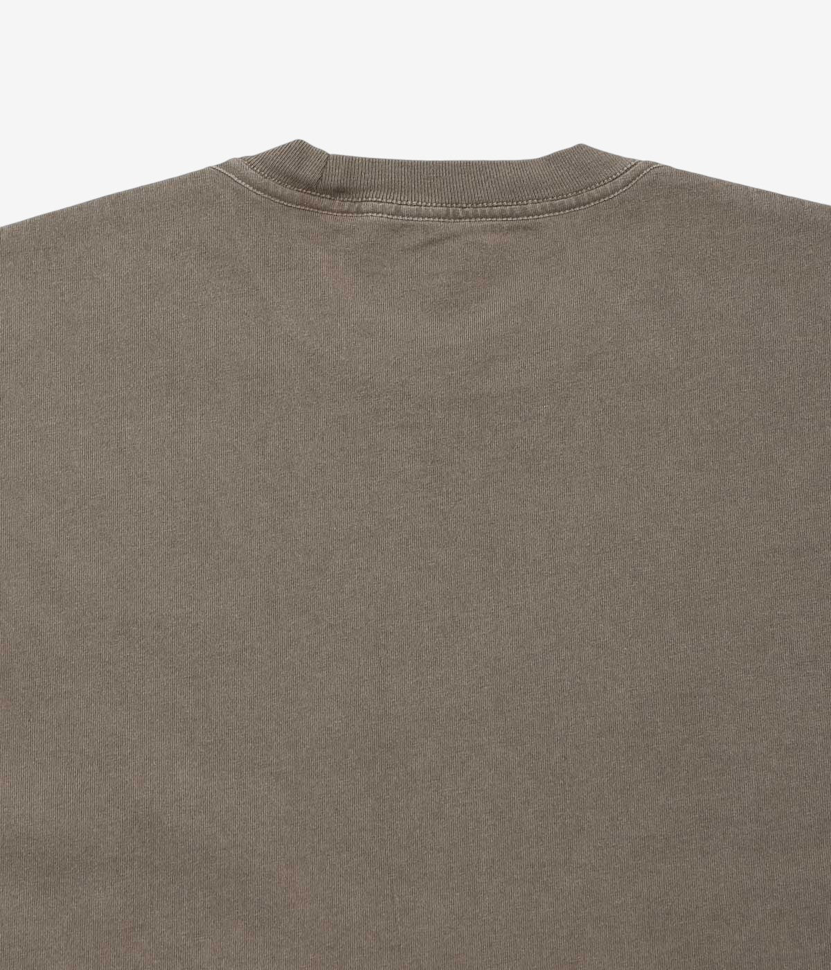 LADY WHITE''MUNICIPAL T-SHIRT NATURAL DYED BY NOAH SCHNEIDERMAN''(CUTCH+IRON)
