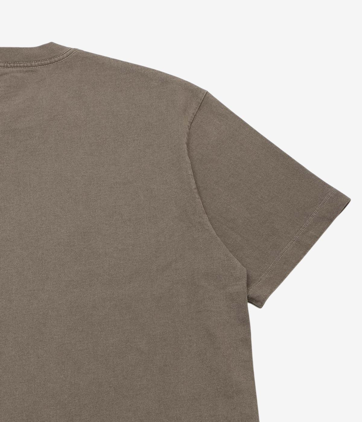 LADY WHITE''MUNICIPAL T-SHIRT NATURAL DYED BY NOAH SCHNEIDERMAN''(CUTCH+IRON)