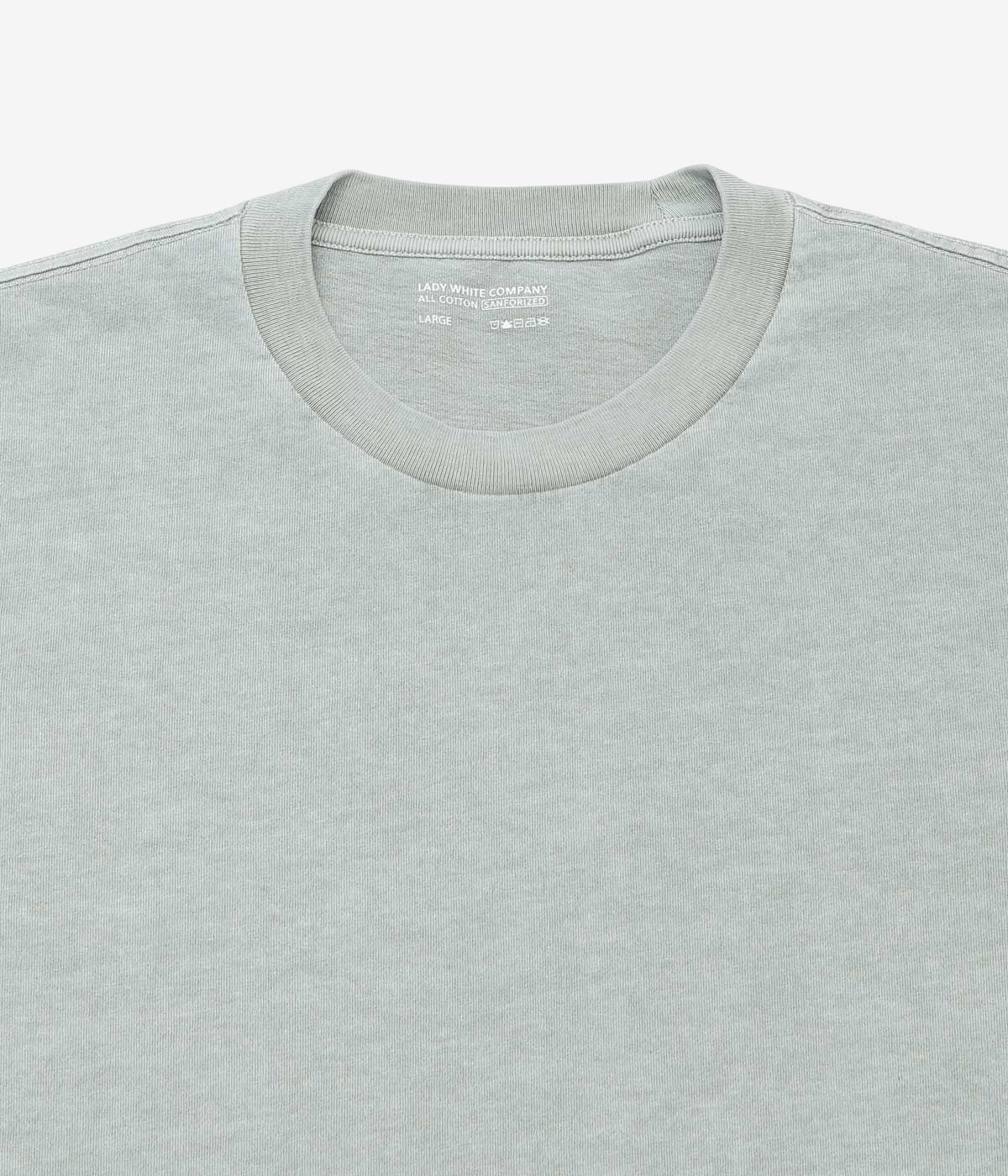LADY WHITE ''MUNICIPAL T-SHIRT'' (PIGMENT CHALK)