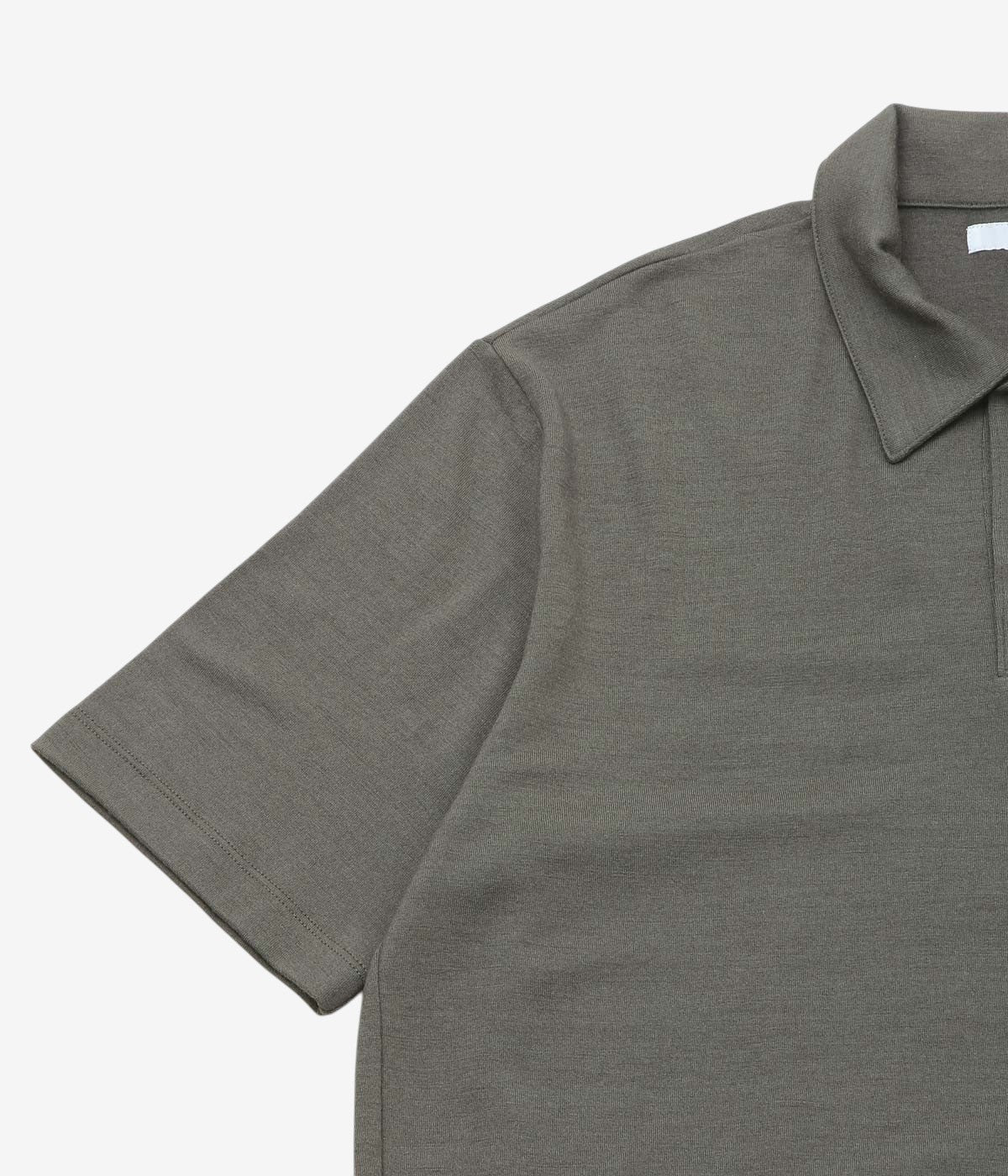 LADY WHITE ''SUMMER WOOL POLO'' (BROWN CLAY)
