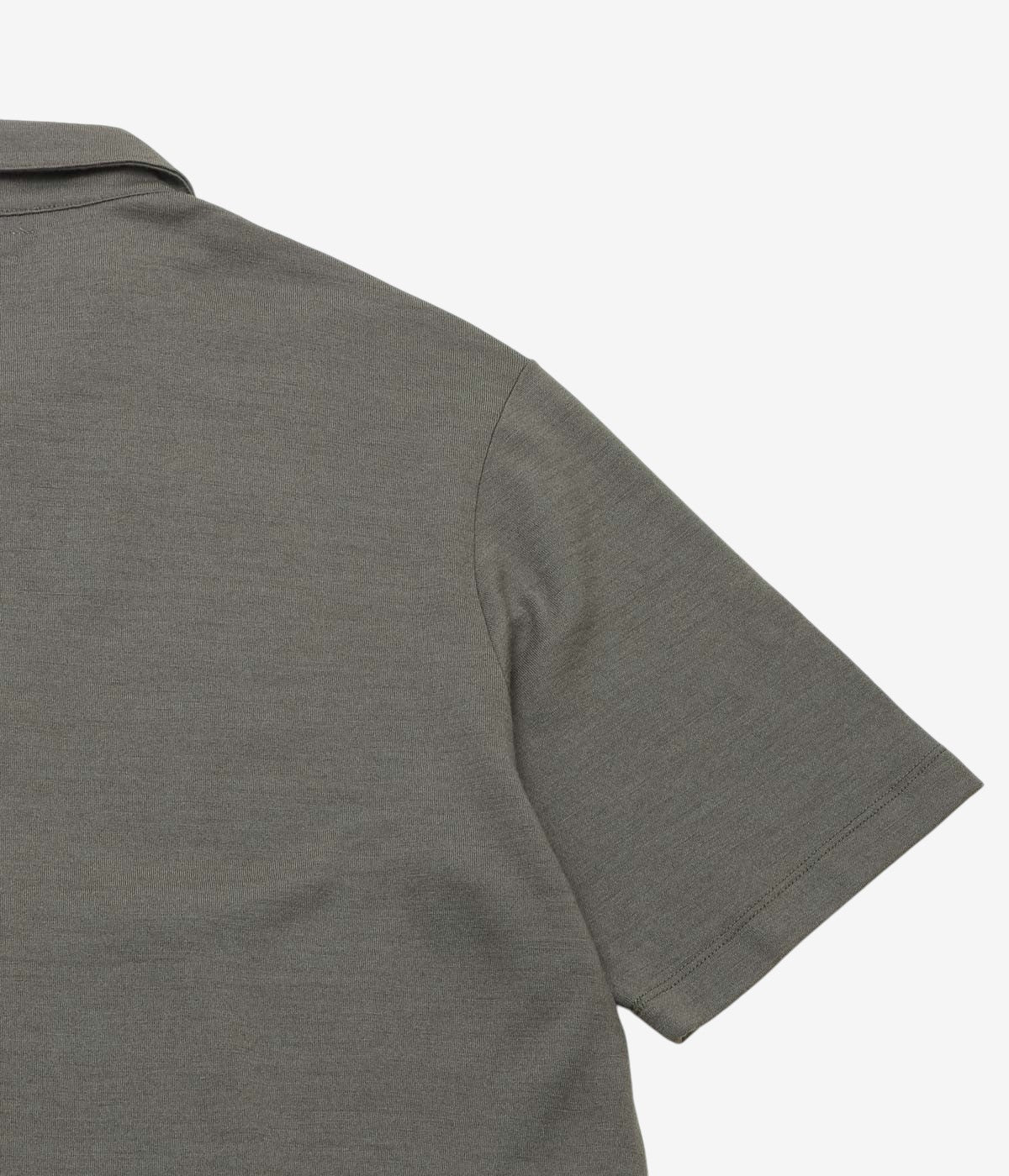 LADY WHITE ''SUMMER WOOL POLO'' (BROWN CLAY)