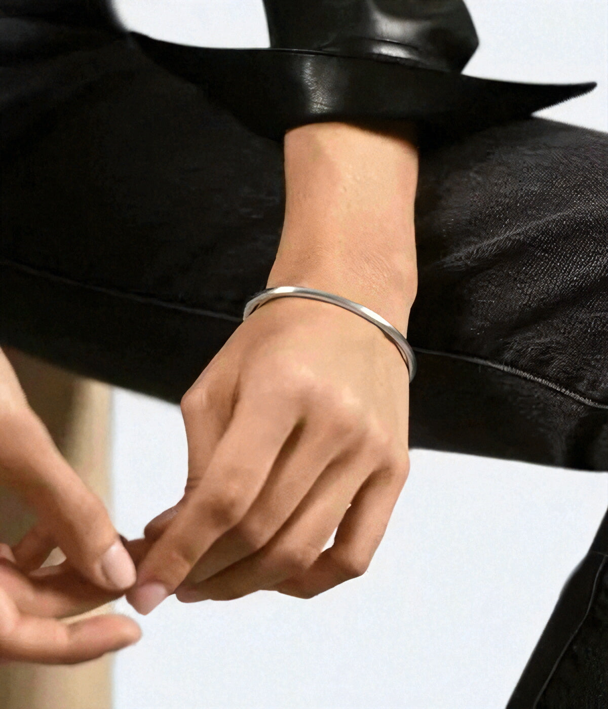 LE GRAMME "15G BANGLE BRACELET BLUSHED"（NEW)