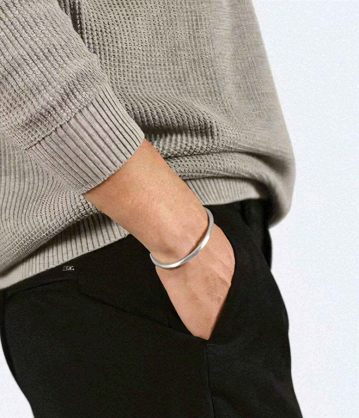 LE GRAMME "15G BANGLE BRACELET BLUSHED"（NEW)