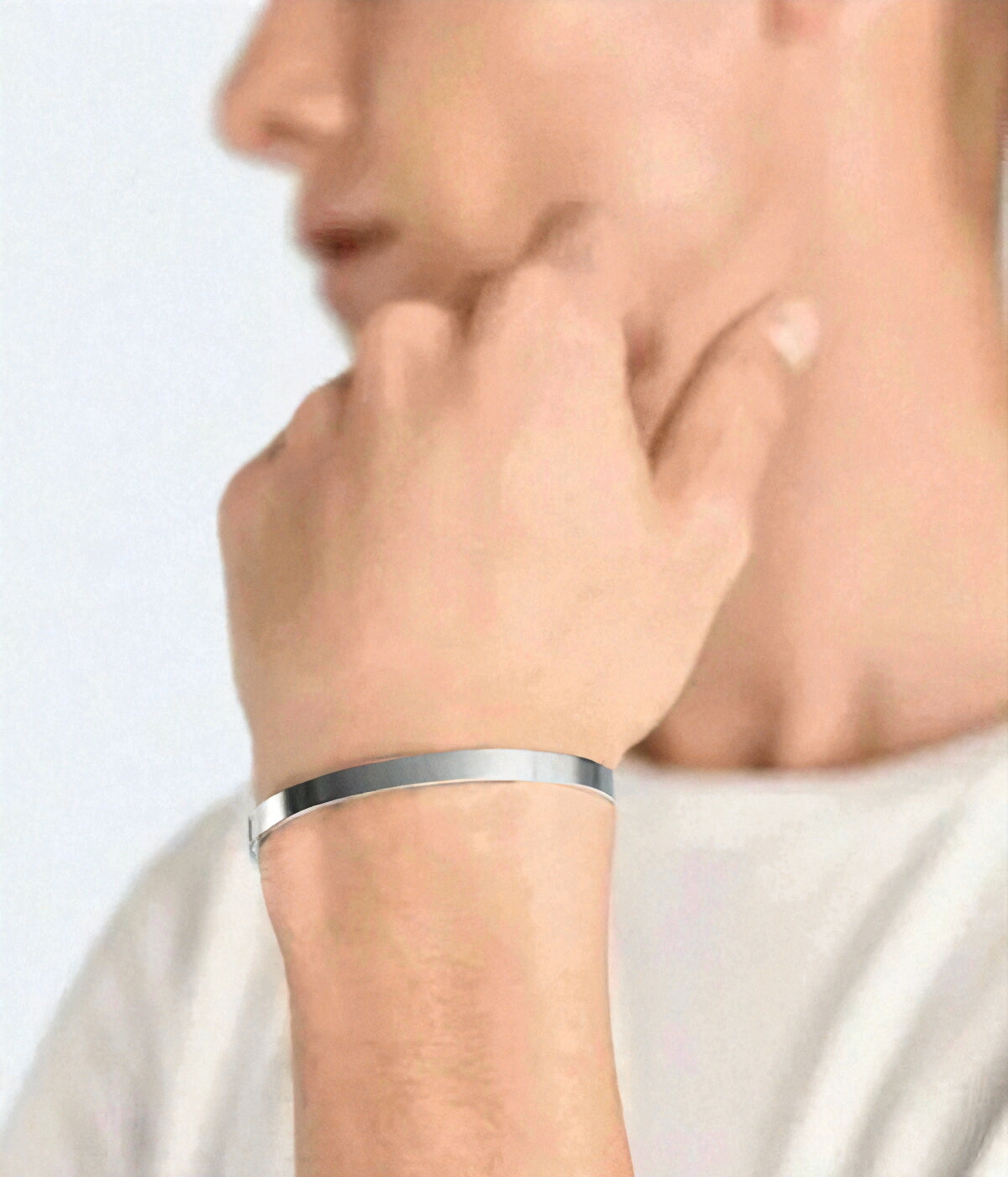 LE GRAMME "15G RIBBON BRACELET POLISHED"（NEW)